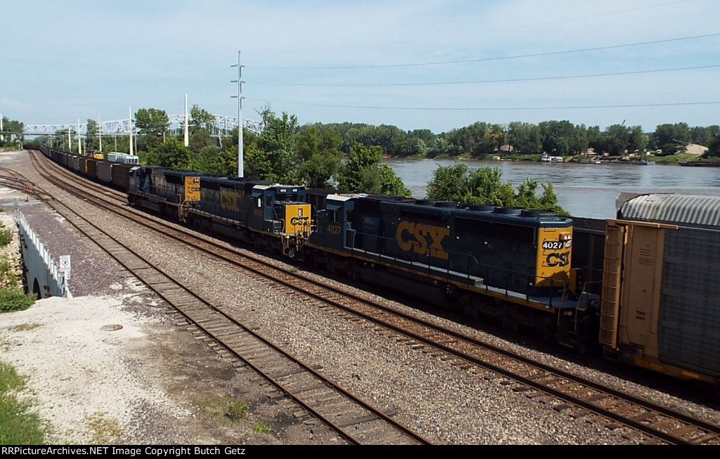 CSX from the other end...